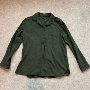 Madewell - Flannel Classic Button-Back Shirt